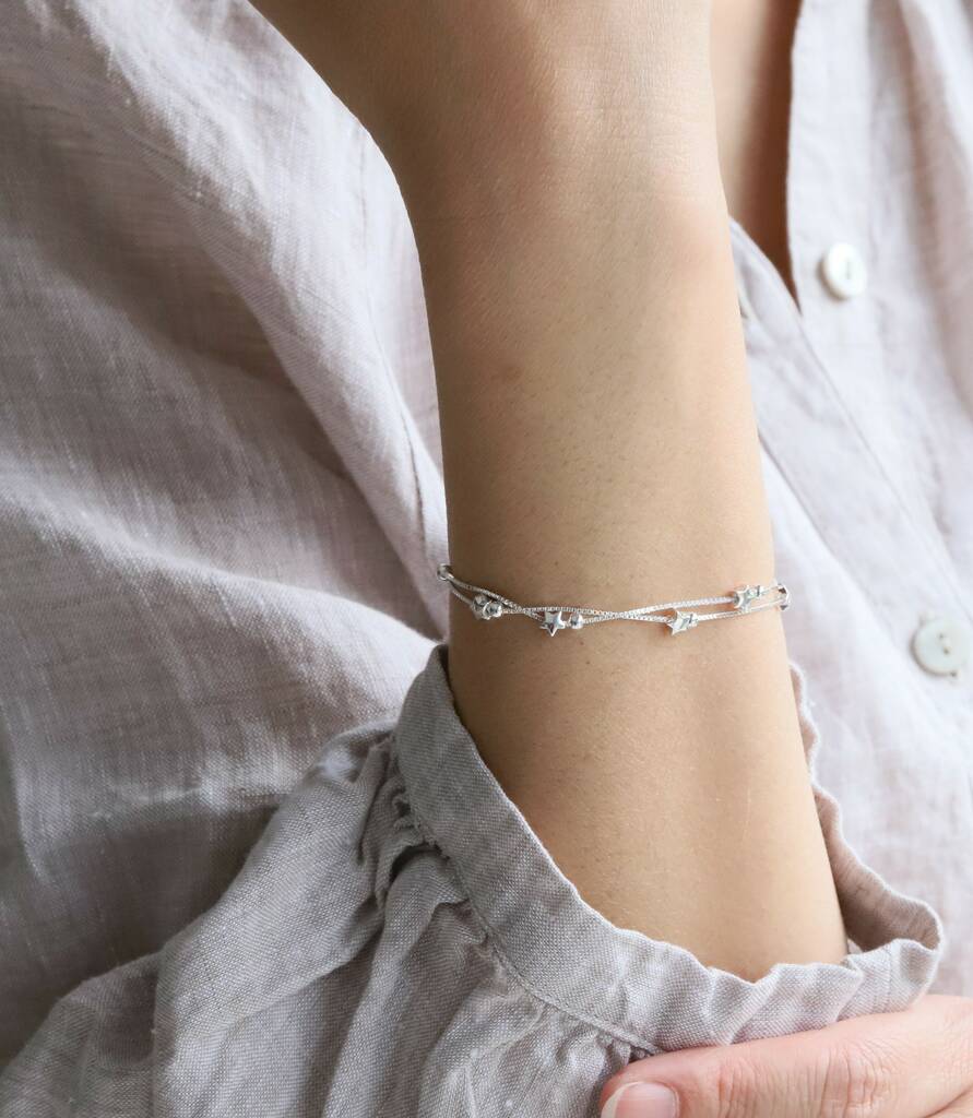 Original hot sale silver bracelet