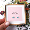 Best Bud Flower Earrings - sterling silver-NuNu jewellery