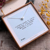 Mother And Daughter Distance Necklace - sterling silver-NuNu jewellery